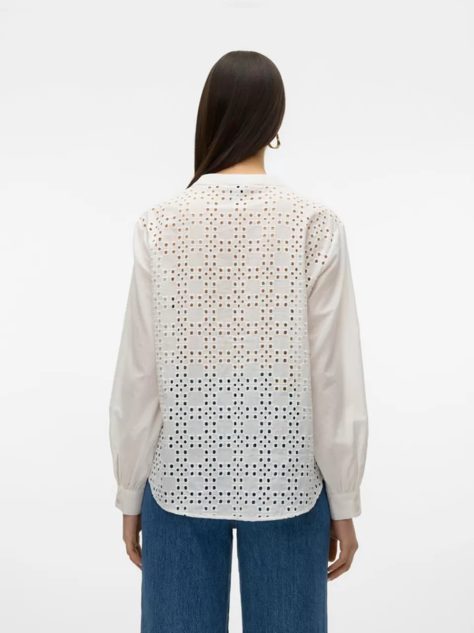 New VERO MODA VMIGA Skjorte Bright White