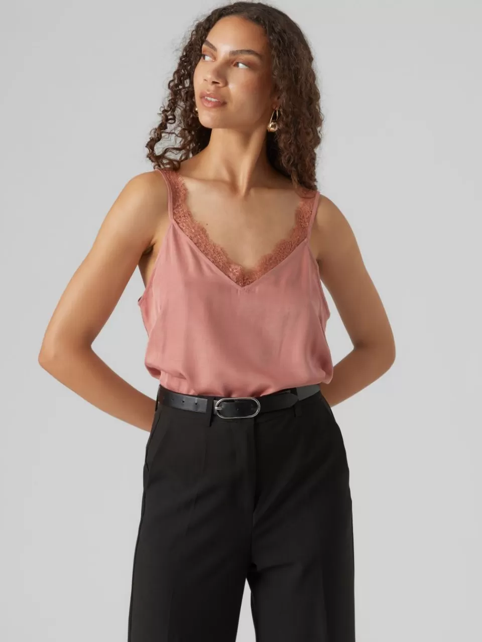 Cheap VERO MODA VMINA Topp Old Rose