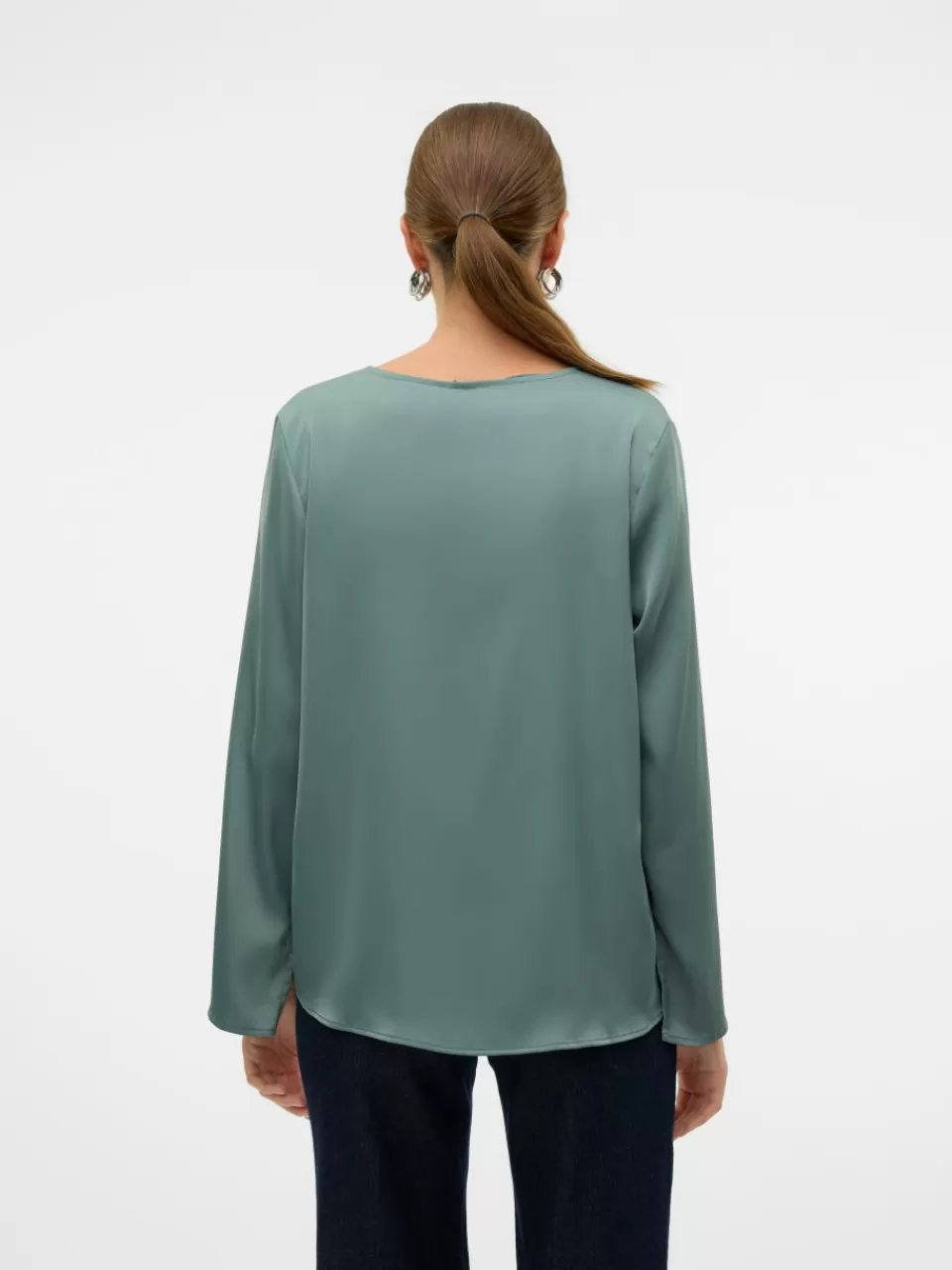 Flash Sale VERO MODA VMINE Topp Balsam Green