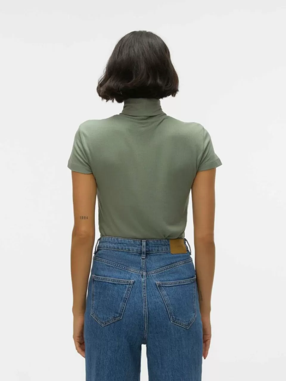 Store VERO MODA VMIRWINA Topp Hedge Green