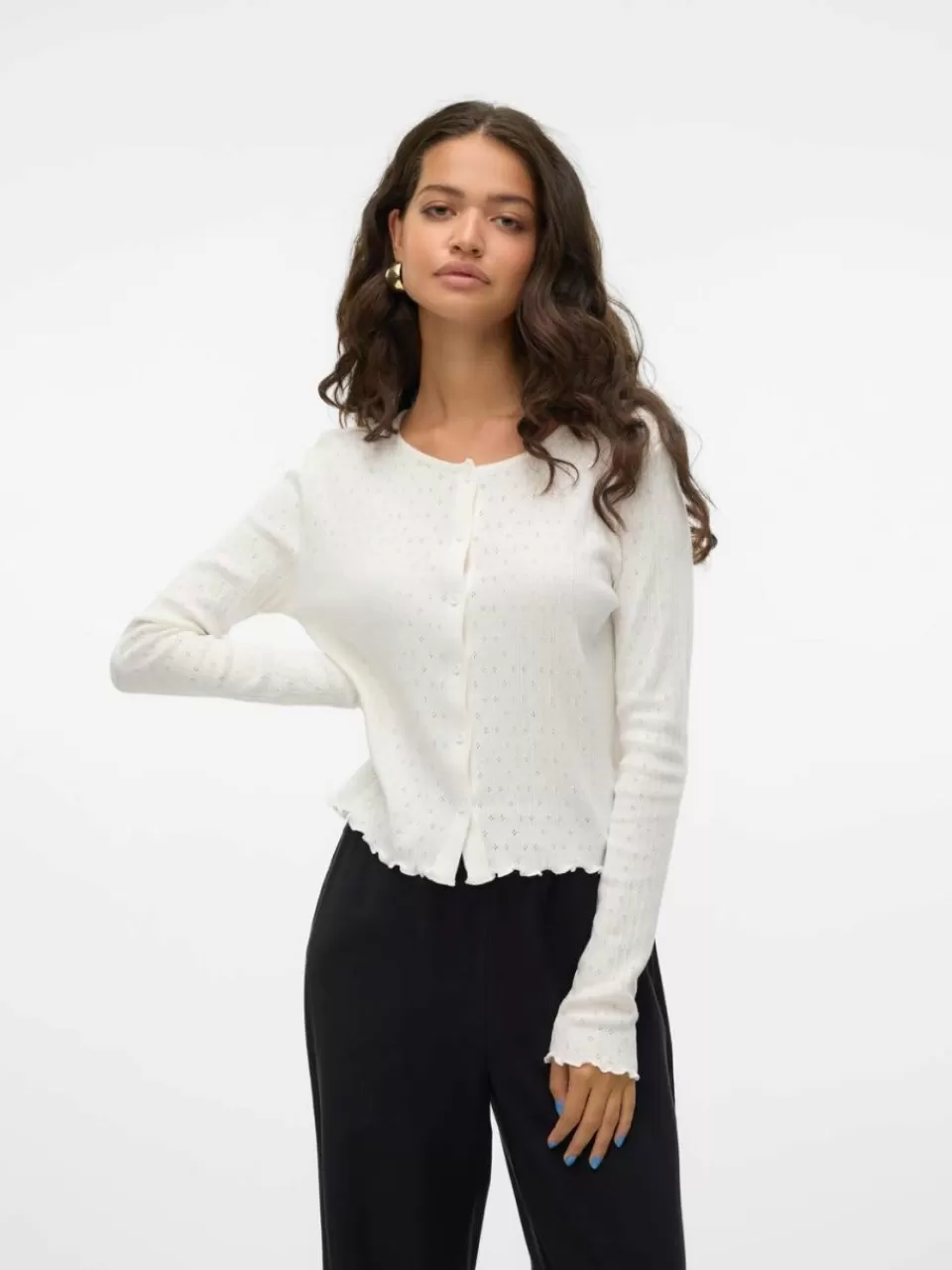 Hot VERO MODA VMISA Cardigan Bright White