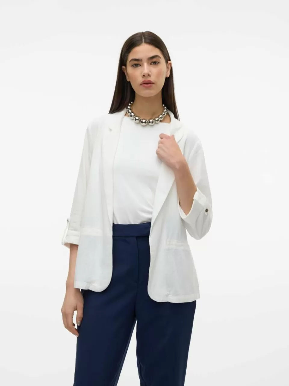 Best Sale VERO MODA VMJESMILO Blazer Snow White