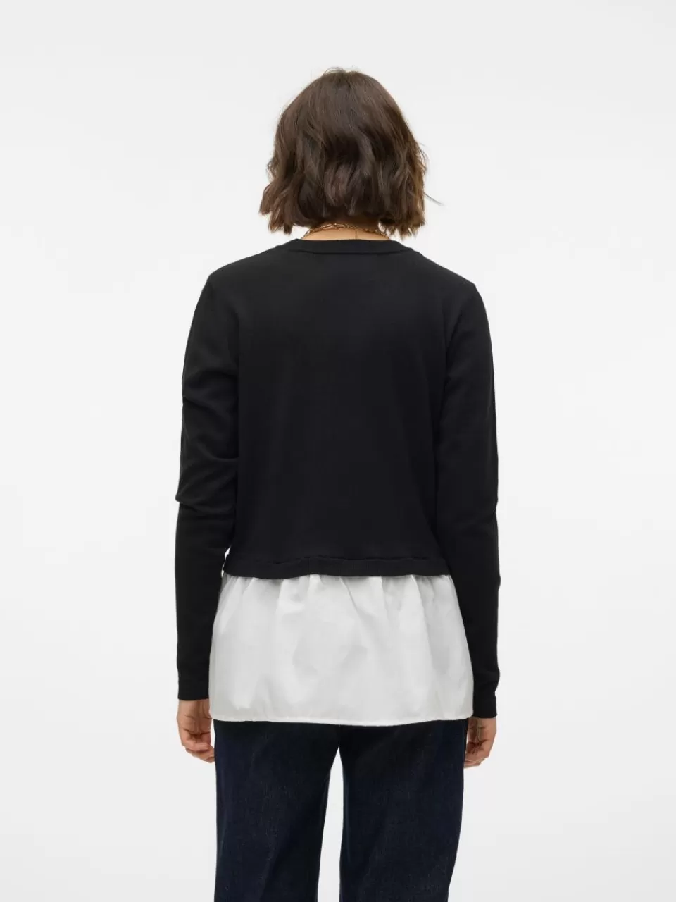 Store VERO MODA VMJOSE Genser Black