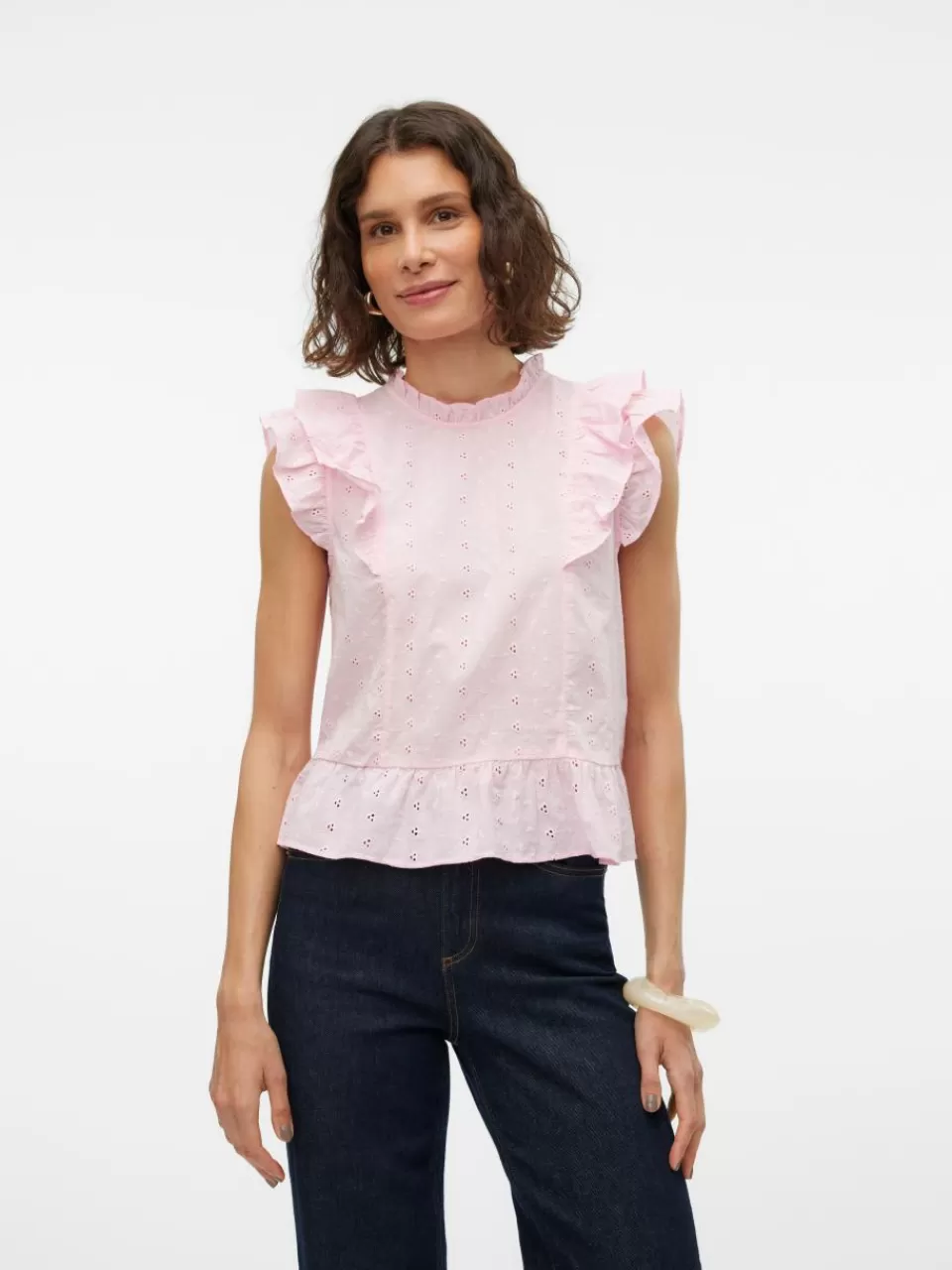 Clearance VERO MODA VMKAMMY Topp Roseate Spoonbill