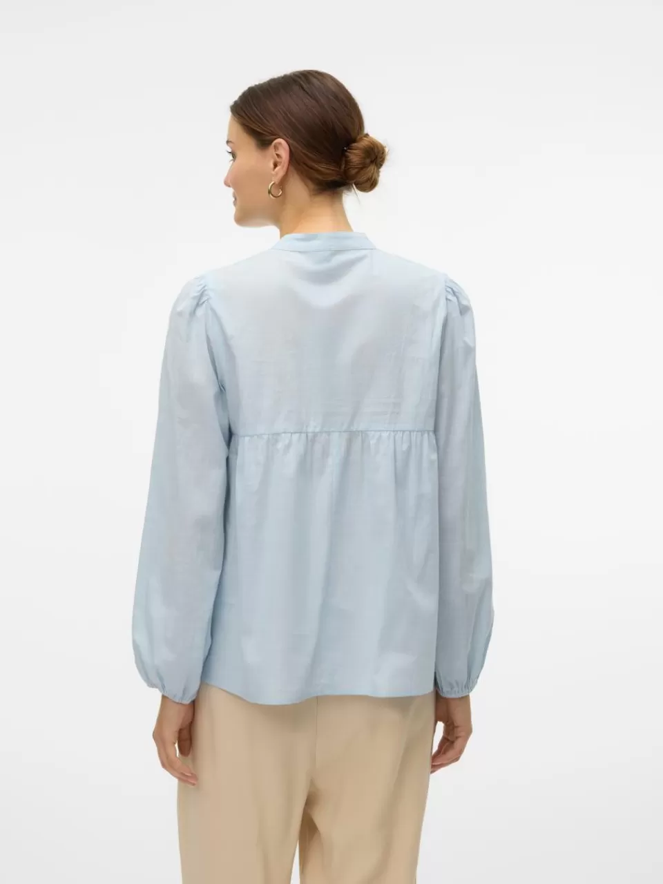 Shop VERO MODA VMKARO Skjorte Cashmere Blue