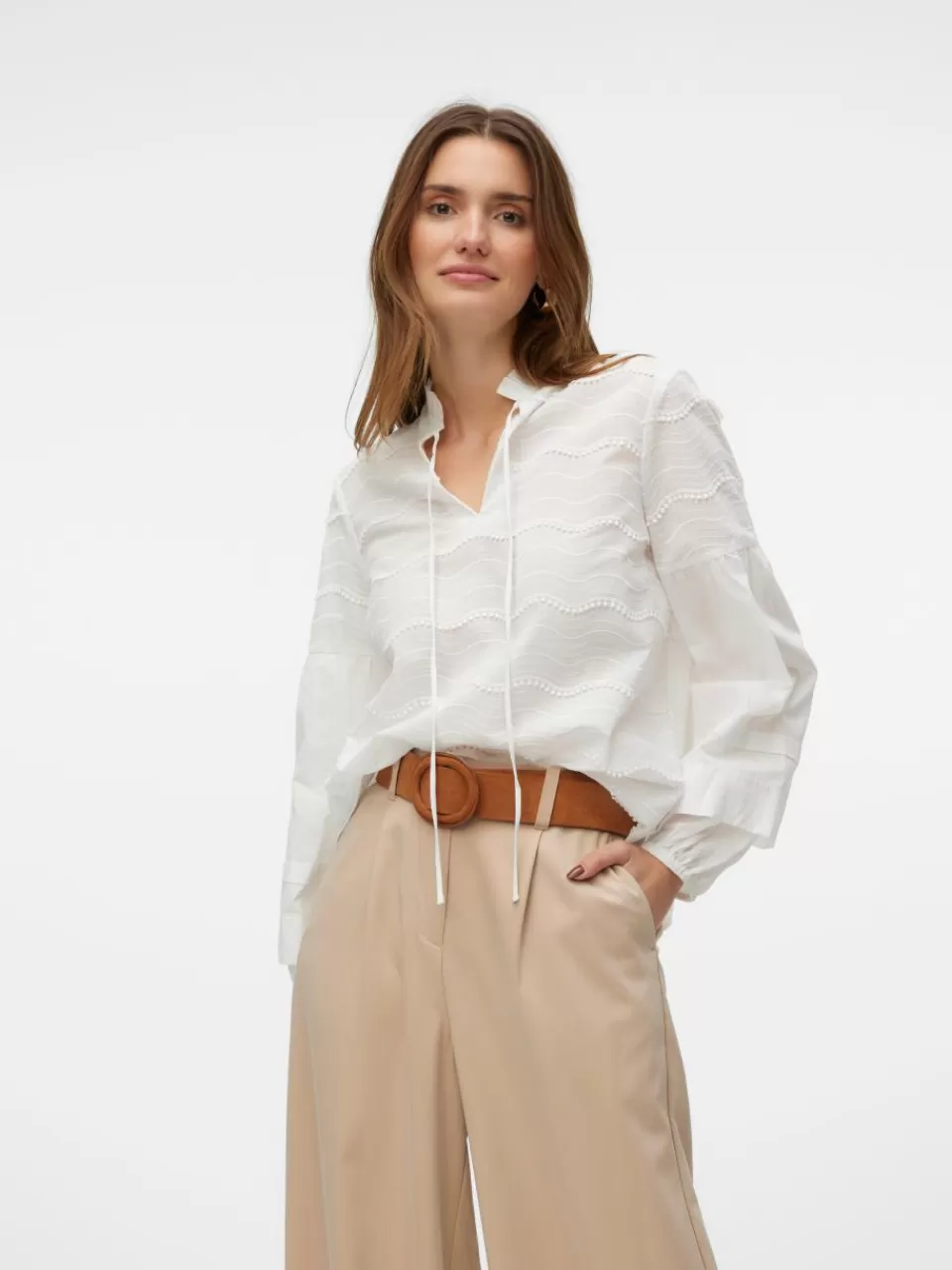 Store VERO MODA VMKATE Topp Bright White