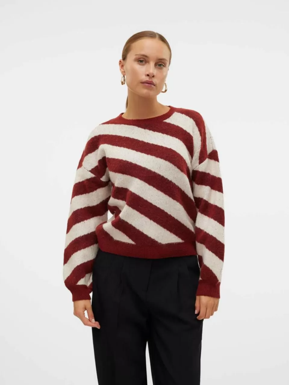 Shop VERO MODA VMLARA Genser Fired Brick