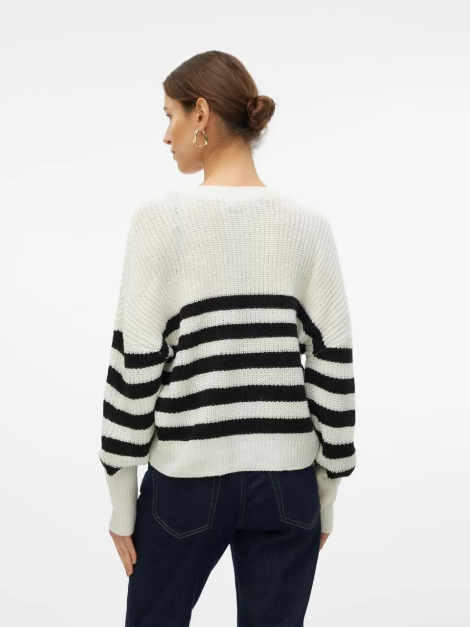 New VERO MODA VMLEA Strikket cardigan Cloud Dancer