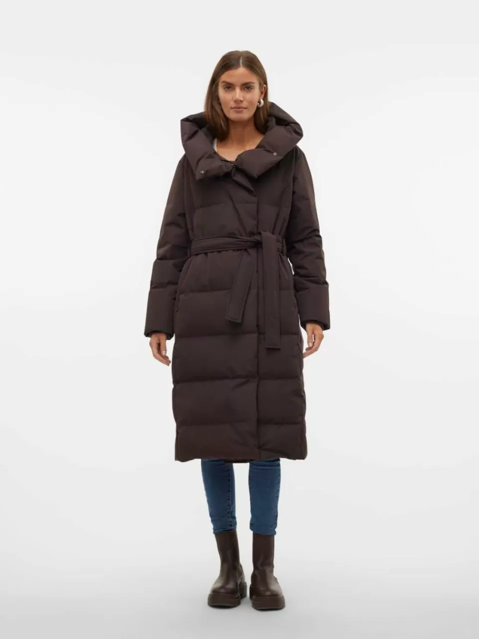 Sale VERO MODA VMLEONIE Dún Frakk Chocolate Torte