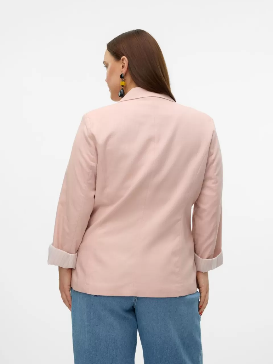 Shop VERO MODA VMLILJA Blazer Misty Rose