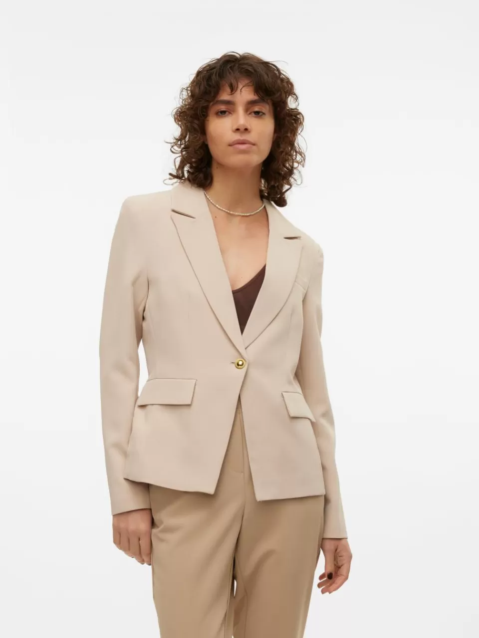 Best Sale VERO MODA VMLISE Blazer Humus