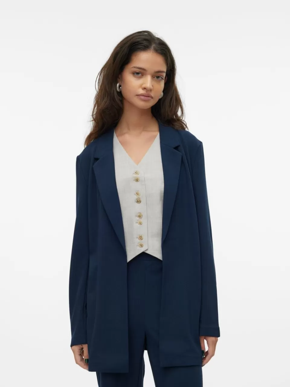 Best Sale VERO MODA VMLIVA Blazer Navy Blazer