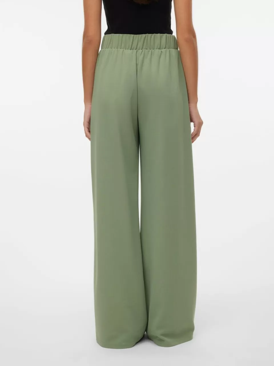 Cheap VERO MODA VMLIVA Høyt snitt Bukser Hedge Green