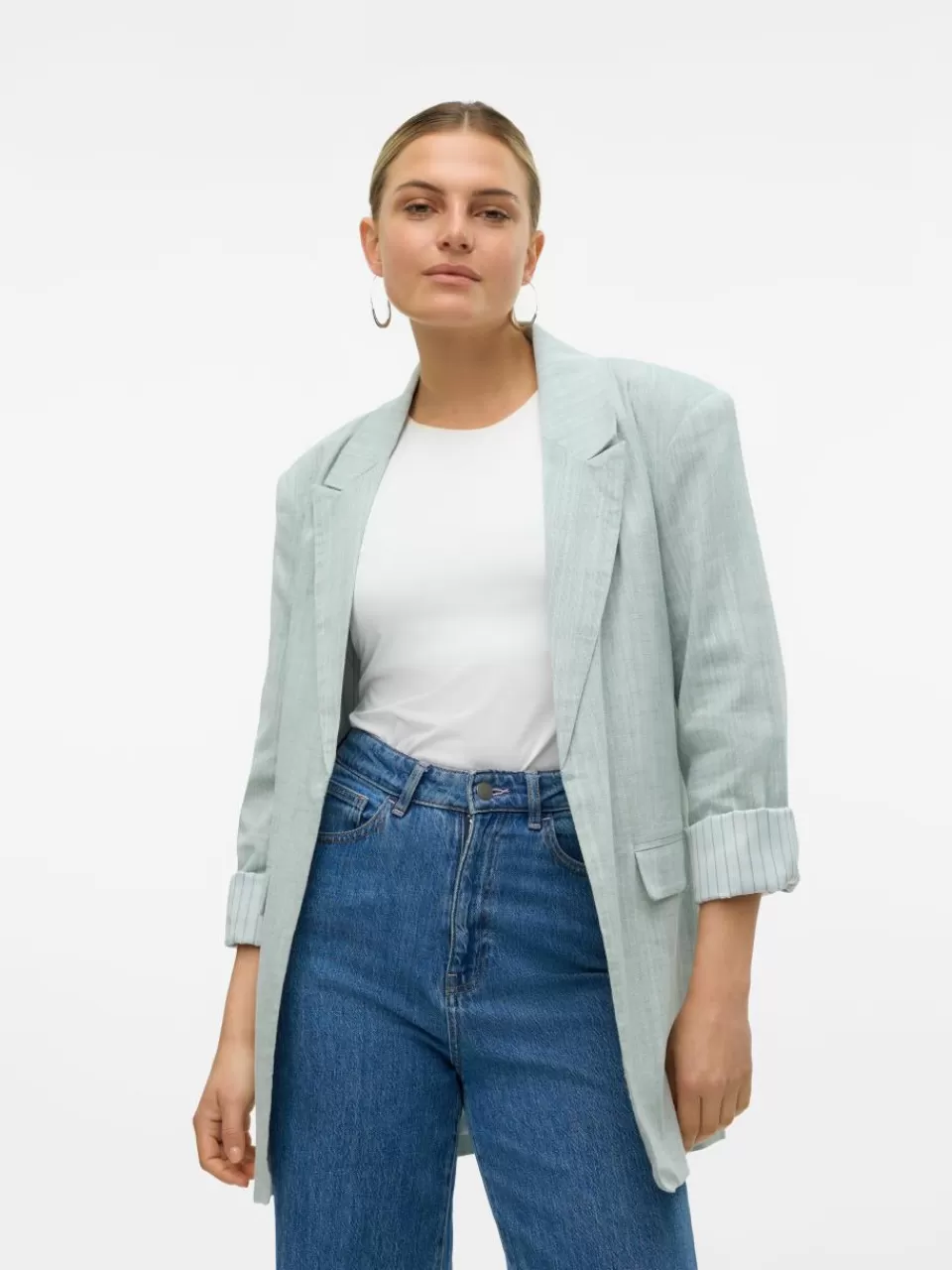 Best Sale VERO MODA VMLOTUS Blazer Hedge Green