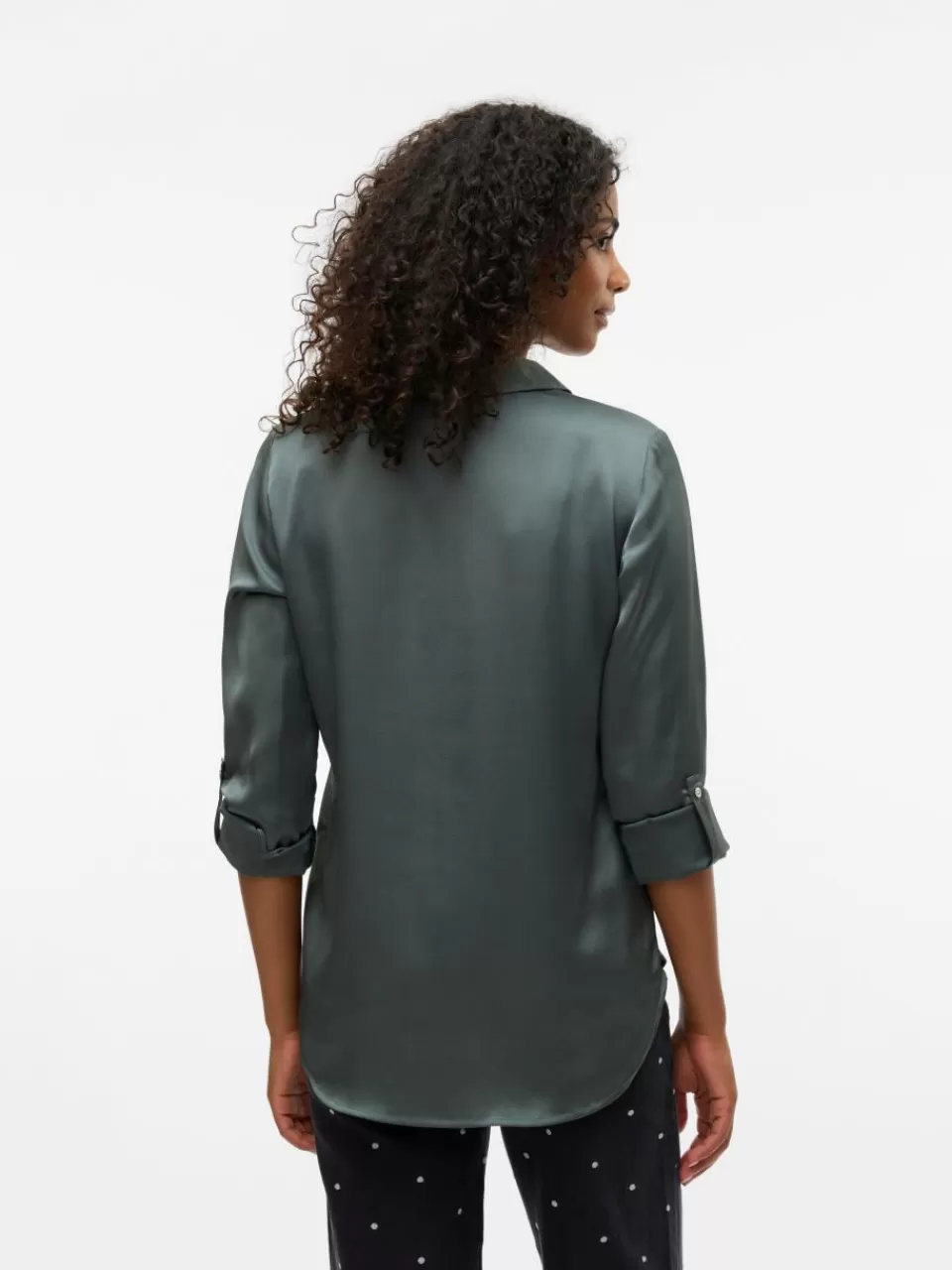 Cheap VERO MODA VMLOU Skjorte Balsam Green