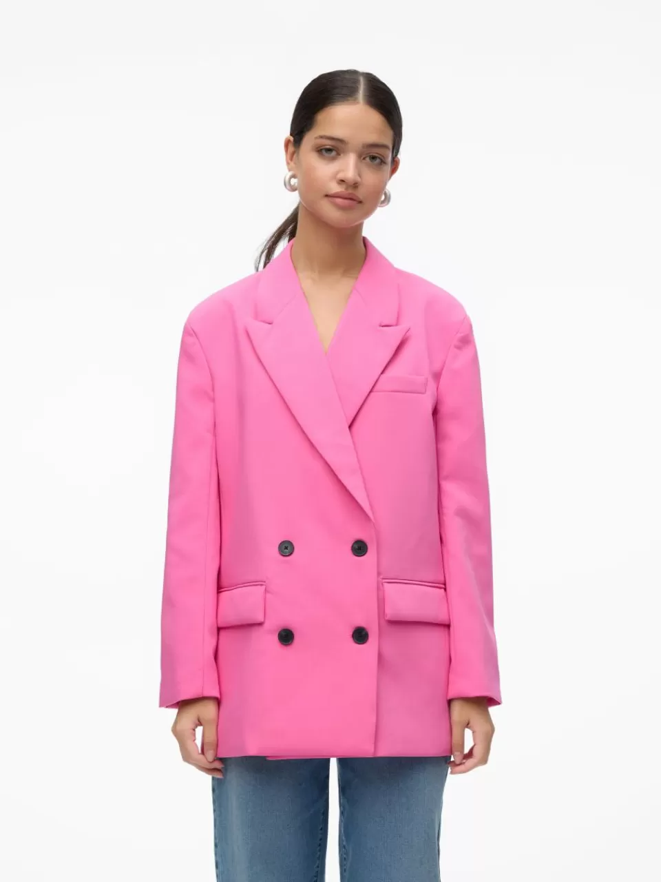 New VERO MODA VMMARY Blazer Pink Cosmos