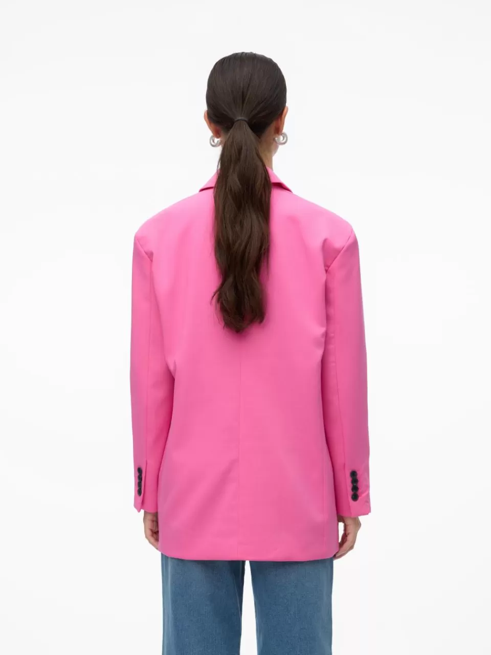 New VERO MODA VMMARY Blazer Pink Cosmos