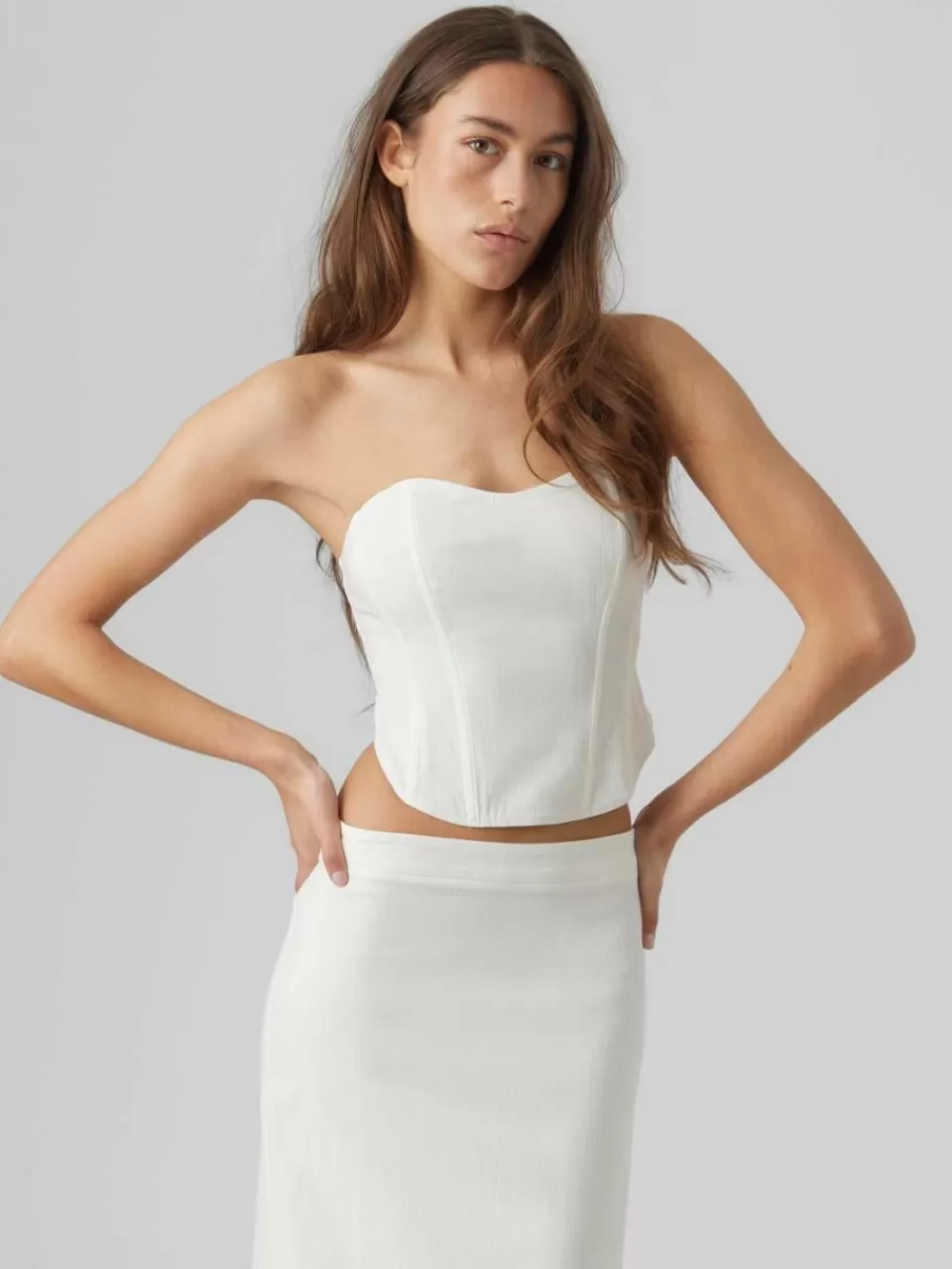 Cheap VERO MODA VMMATHILDE Topp Bright White