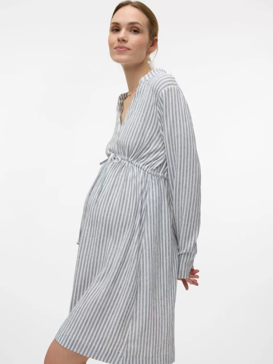 New VERO MODA VMMBERTA Gravidkjole Snow White