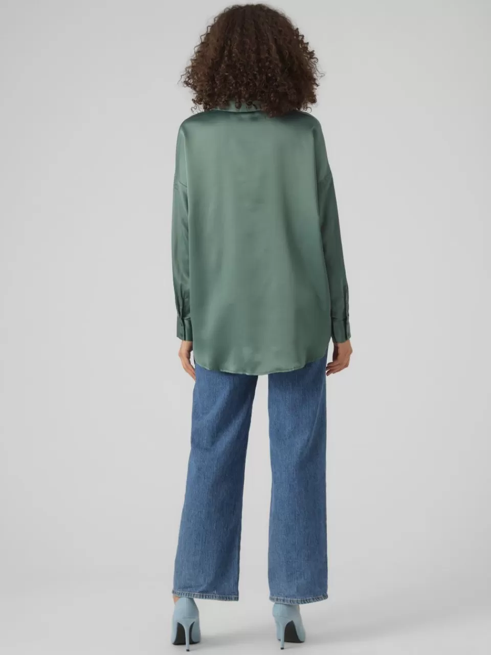 Sale VERO MODA VMMERLE Skjorte Dark Forest