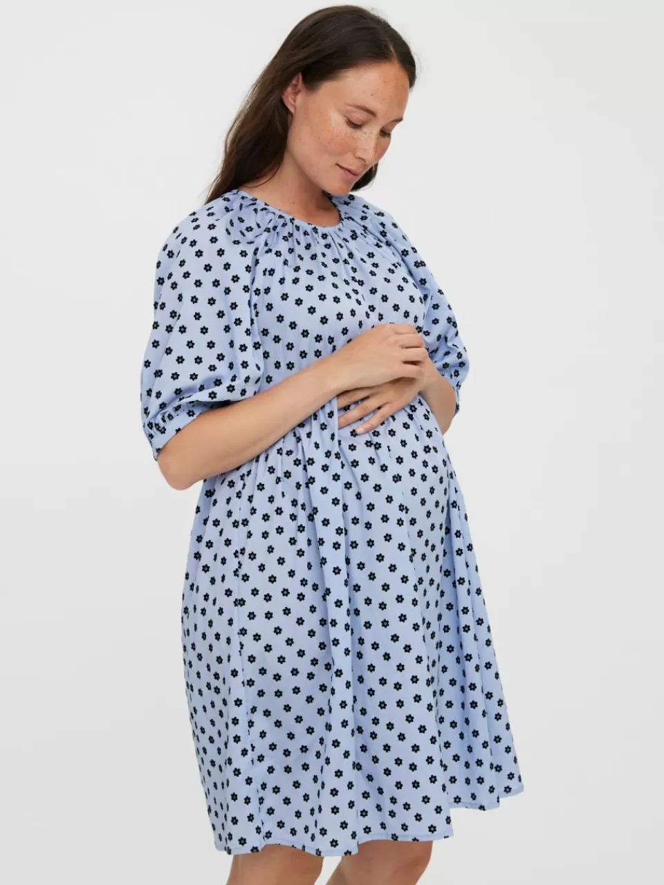 Outlet VERO MODA VMMEVA Gravidkjole Kentucky Blue
