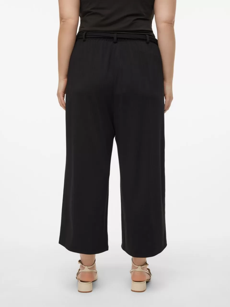 Best VERO MODA VMMILLA Høy midje Culottebukser Black