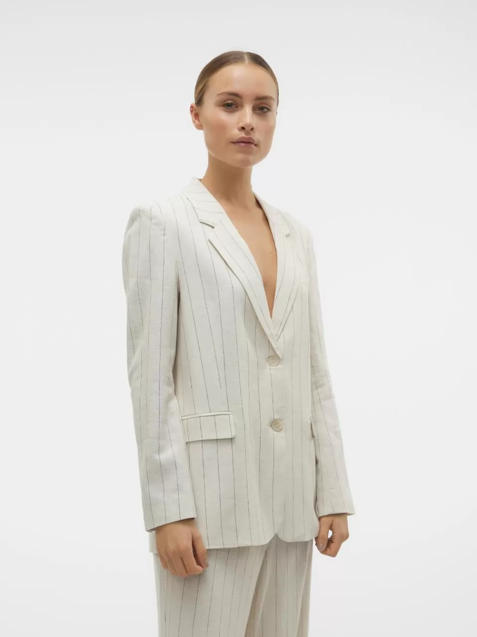 New VERO MODA VMMINDY Blazer Oatmeal