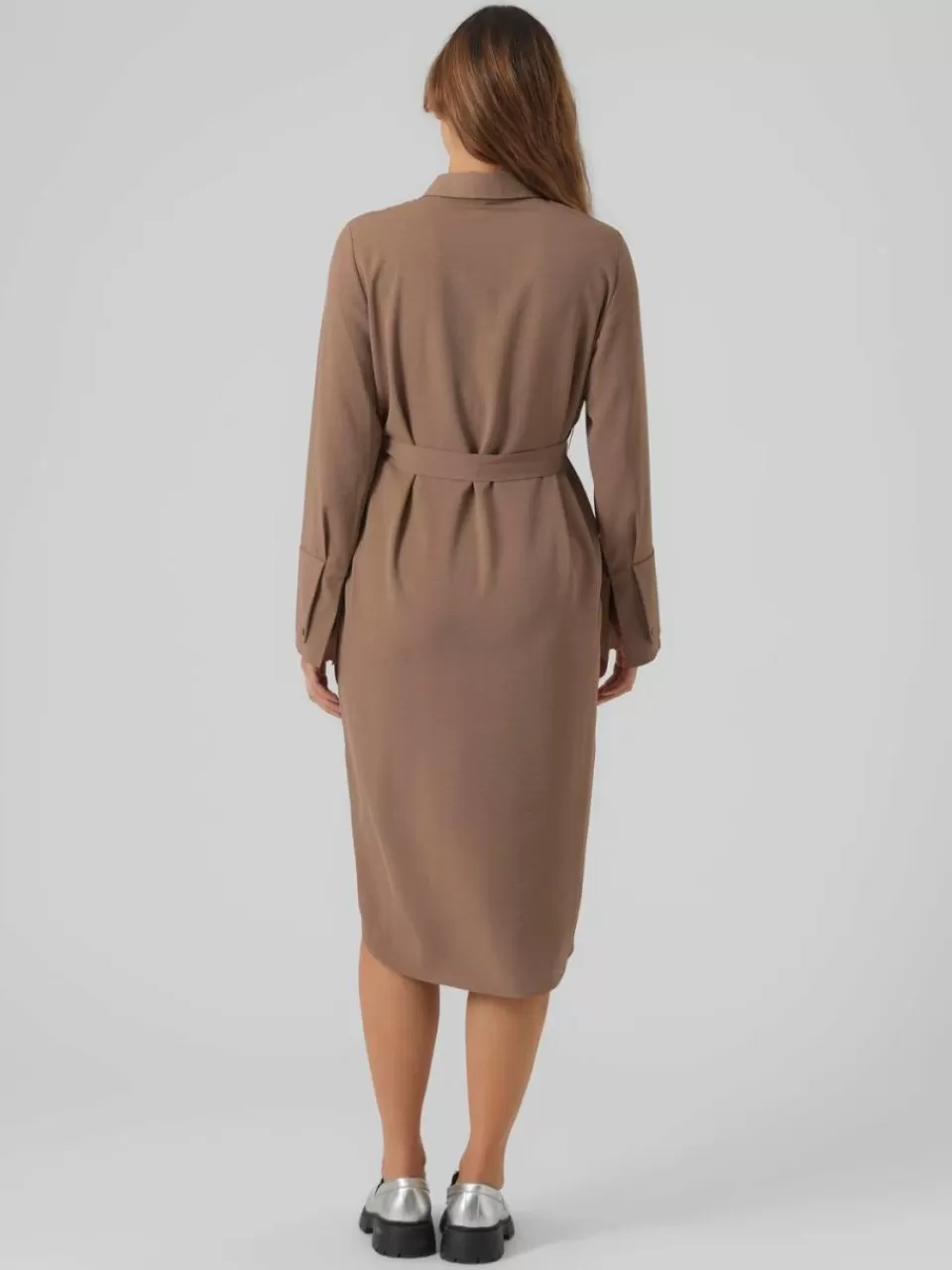 New VERO MODA VMMPIXI Gravidkjole Brown Lentil