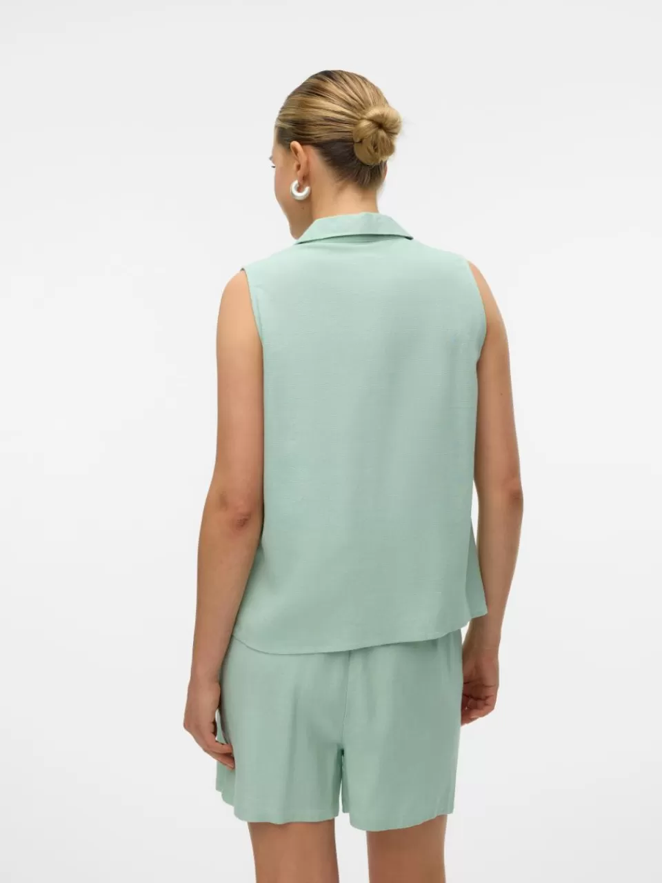Discount VERO MODA VMMYMILO Skjorte Silt Green