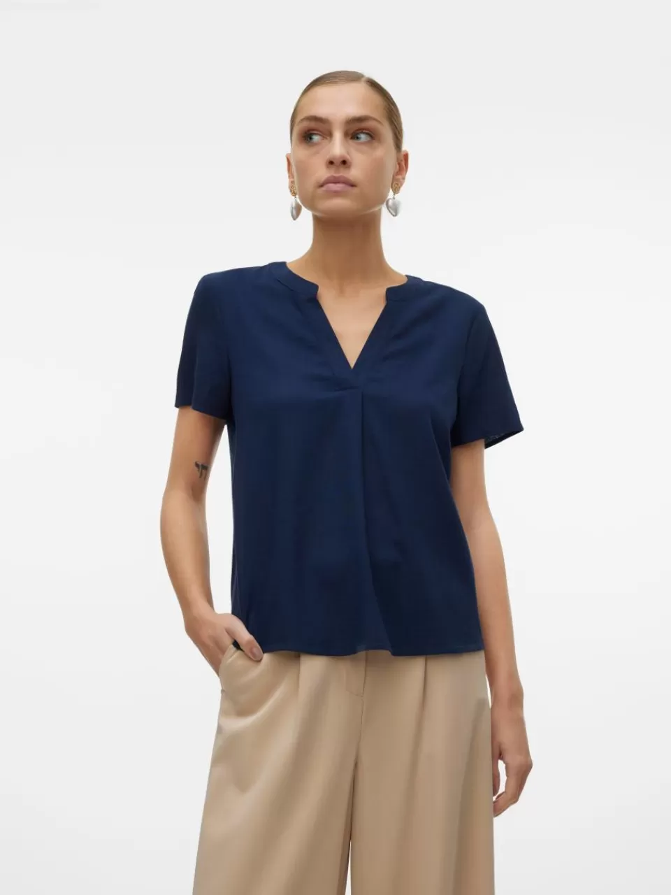 Best Sale VERO MODA VMMYMILO Topp Navy Blazer