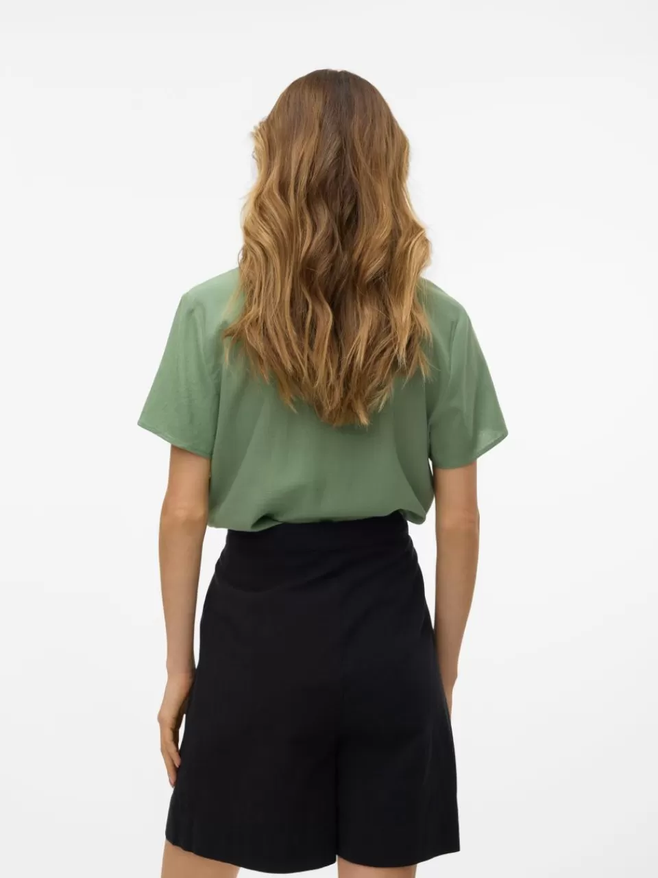 Flash Sale VERO MODA VMMYMILO Topp Hedge Green