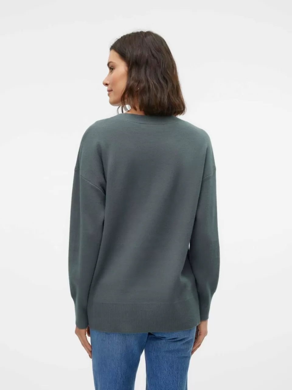 Outlet VERO MODA VMNANCY Genser Balsam Green