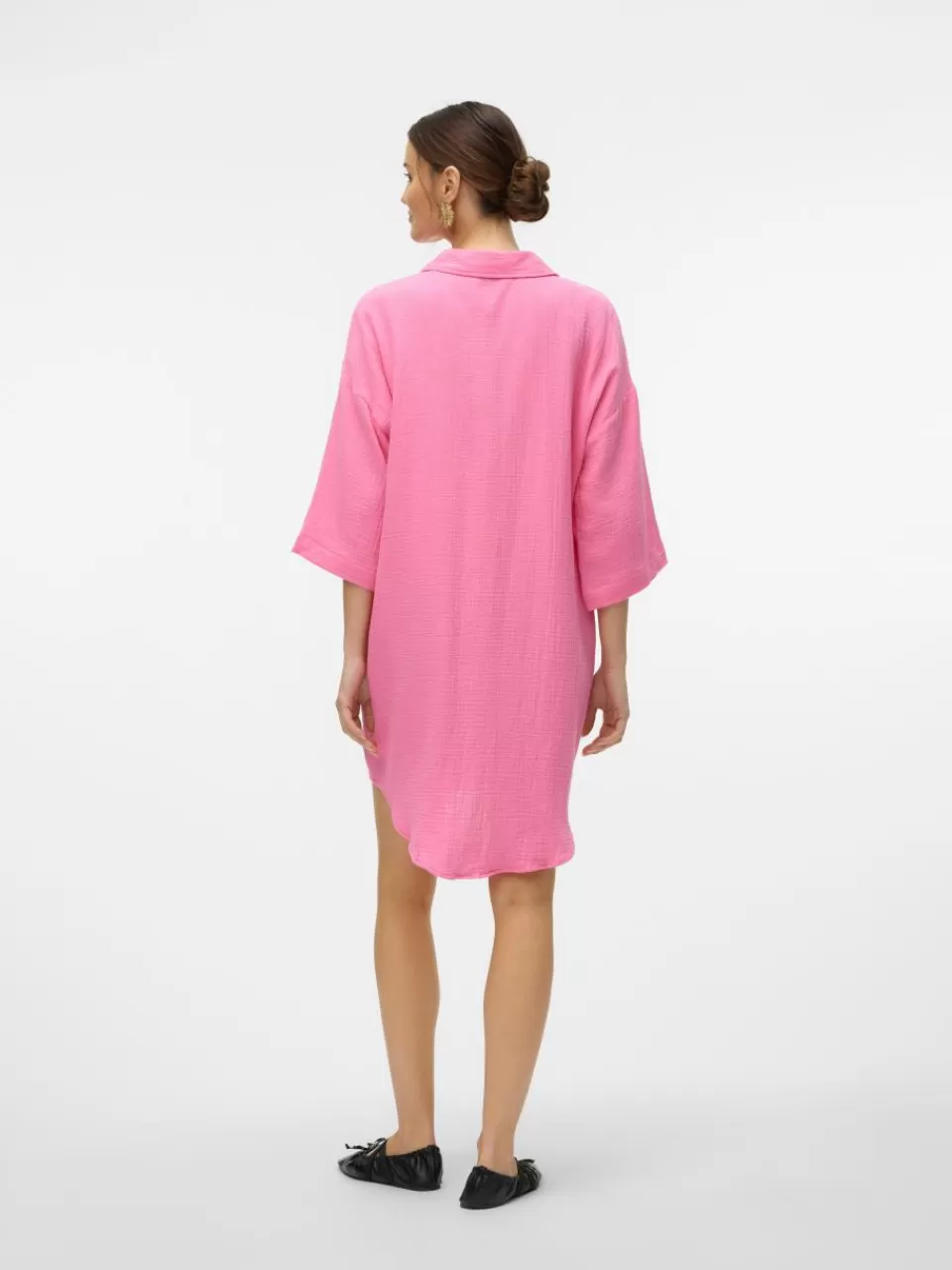 Shop VERO MODA VMNATALI Skjorte Pink Cosmos