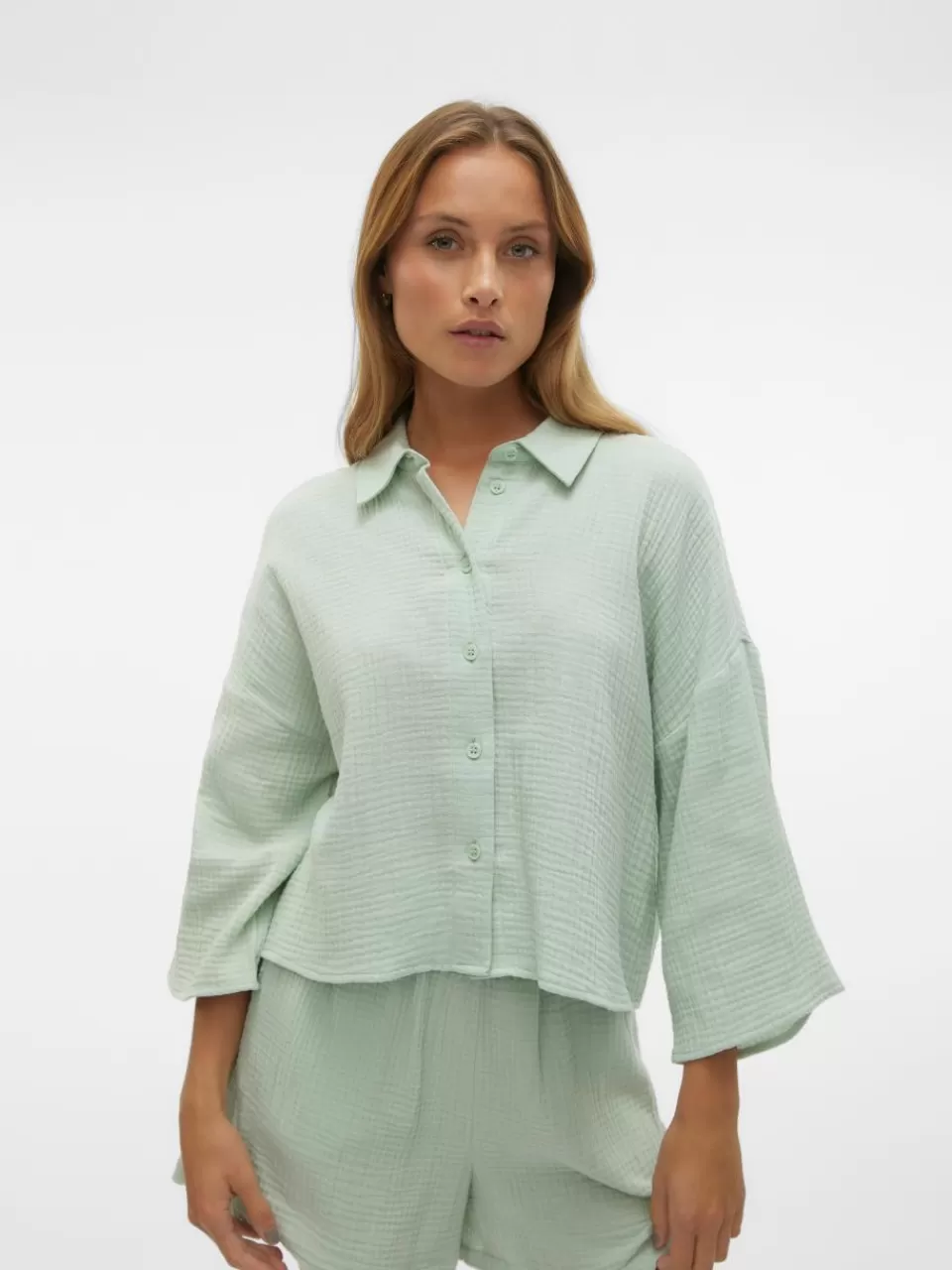 Clearance VERO MODA VMNATALI Topp Silt Green
