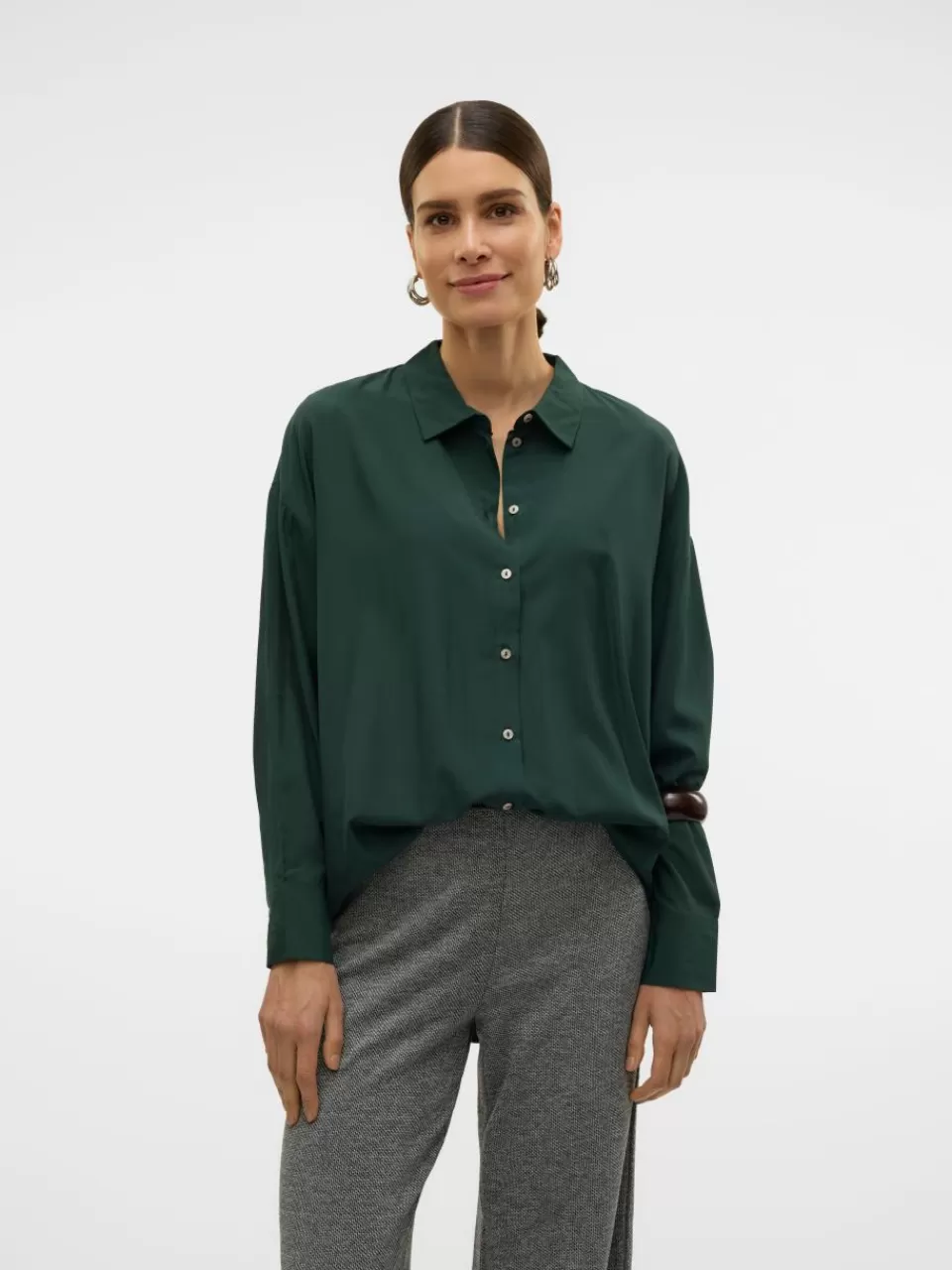 Clearance VERO MODA VMNORA Skjorte Pine Grove