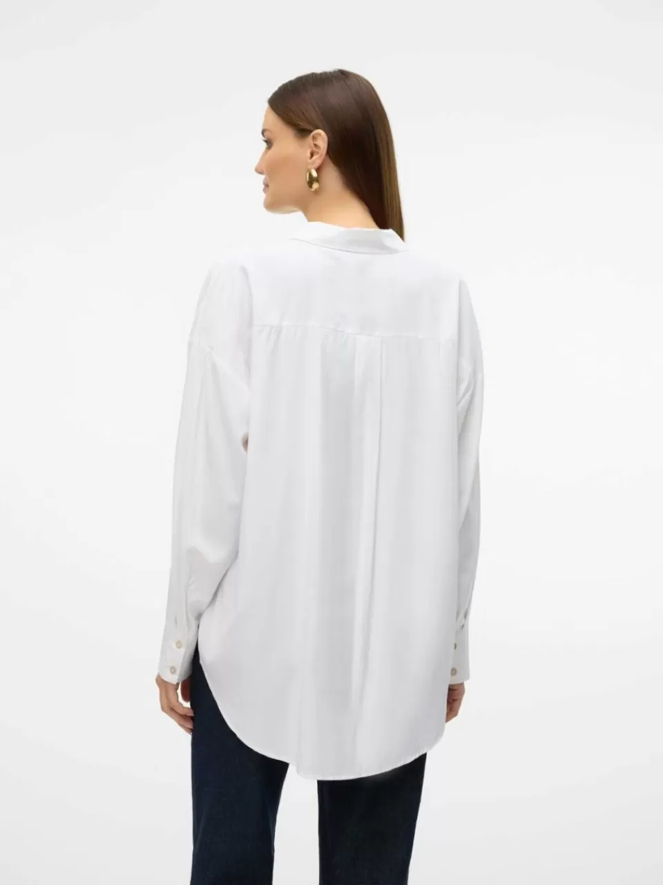 Clearance VERO MODA VMNORA Skjorte Bright White