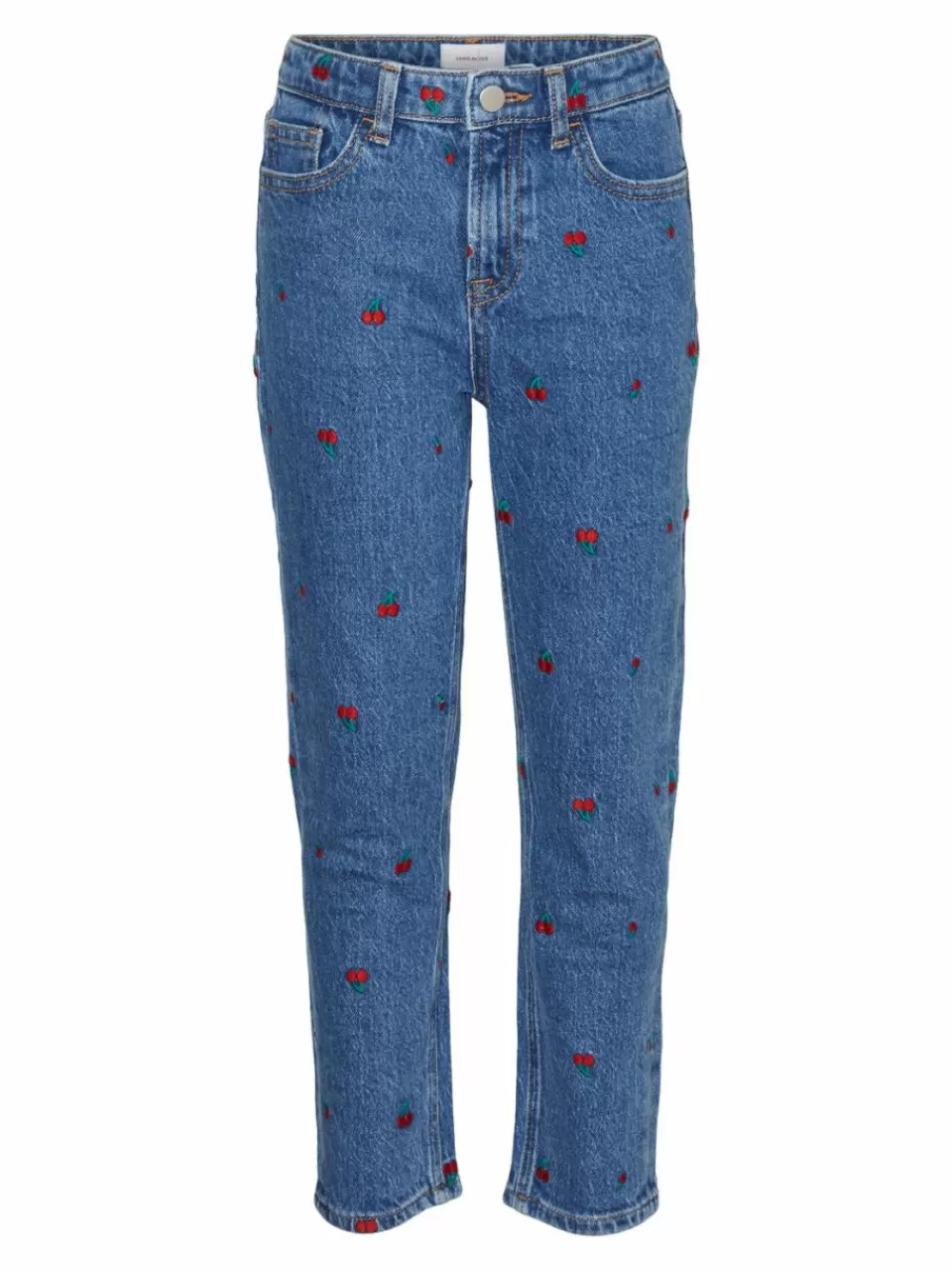 Cheap VERO MODA VMOLIVIA Wide Fit Jeans Medium Blue Denim