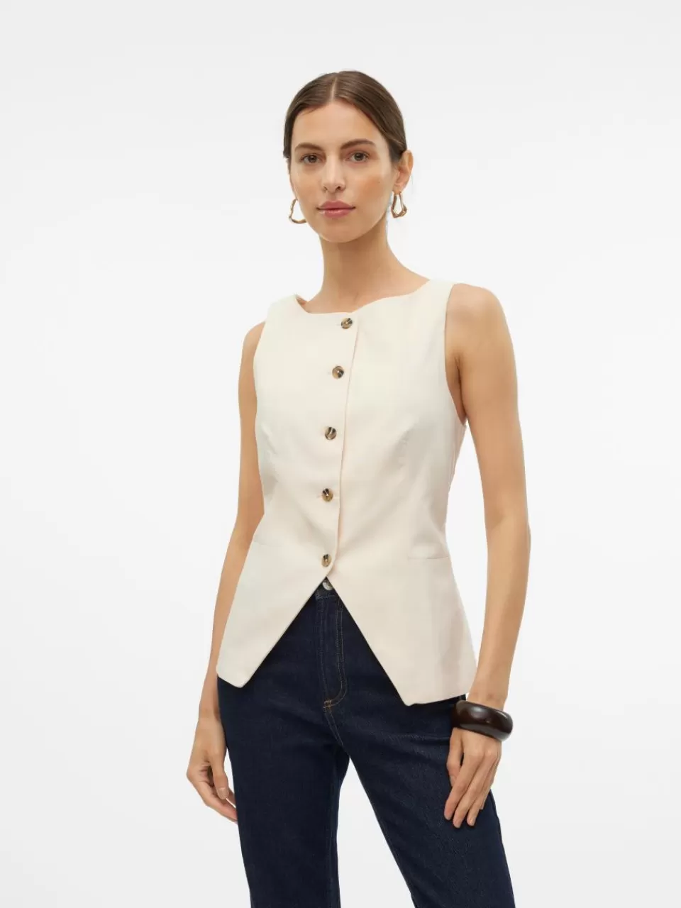 Sale VERO MODA VMPAM Topp Silver Lining