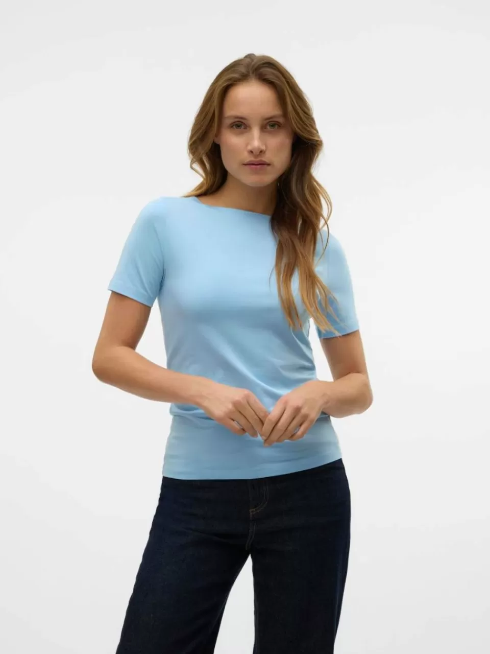 Cheap VERO MODA VMPANDA Topp Airy Blue