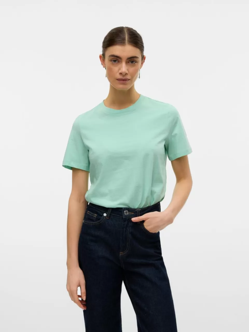 Cheap VERO MODA VMPAULINA T-skjorte Pastel Green