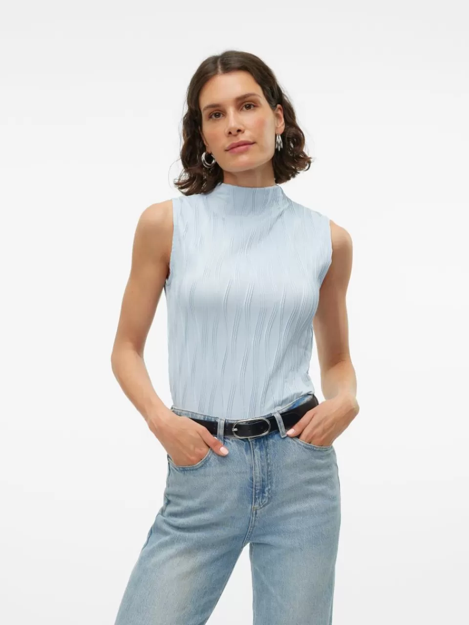 Hot VERO MODA VMPEONY Topp Skyway