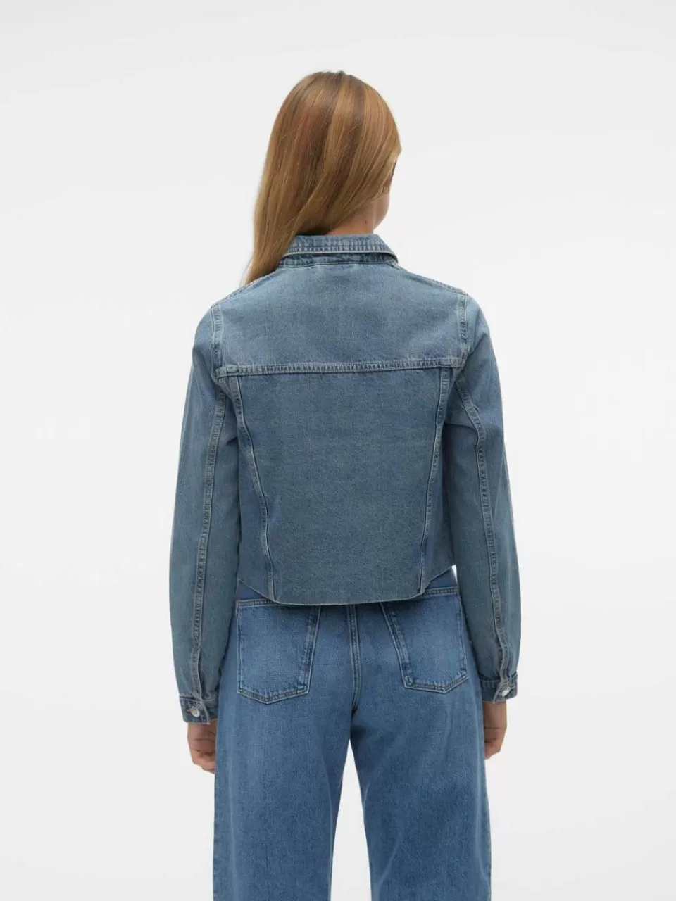 Outlet VERO MODA VMRAY Jakke Medium Blue Denim
