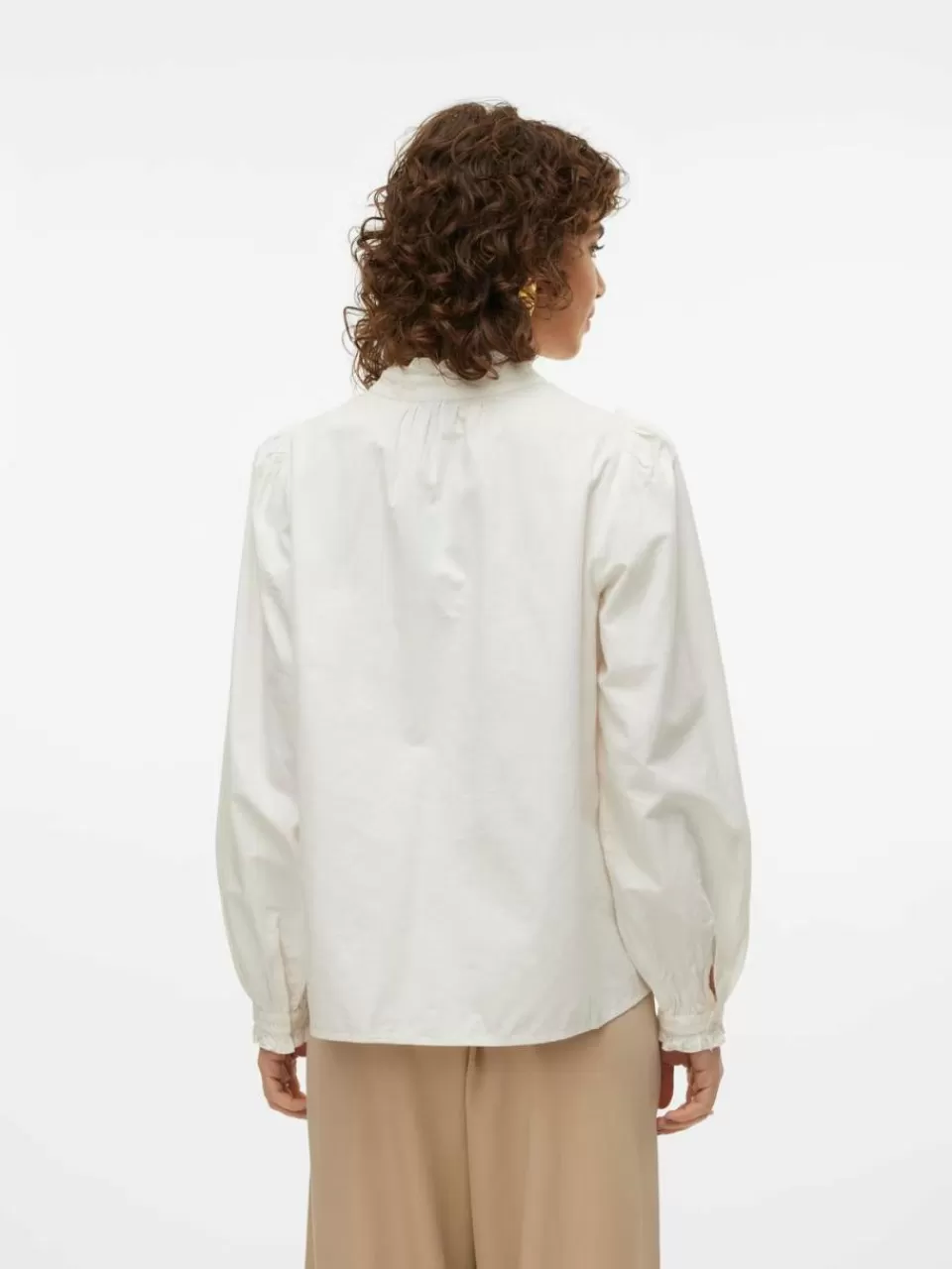 Sale VERO MODA VMRILLO Topp Bright White