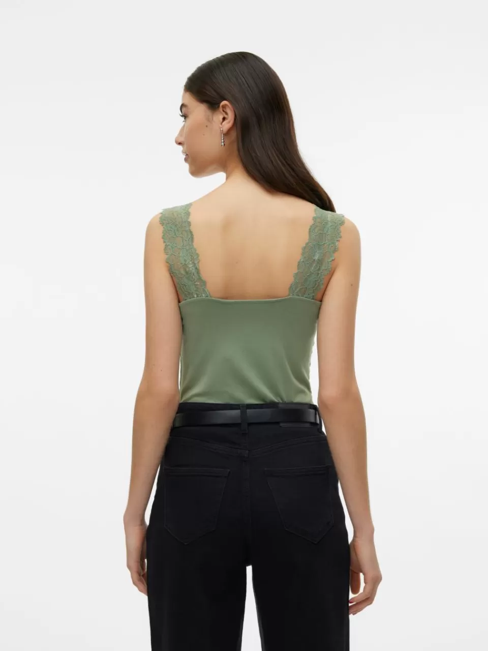 Online VERO MODA VMROSA Topp Hedge Green