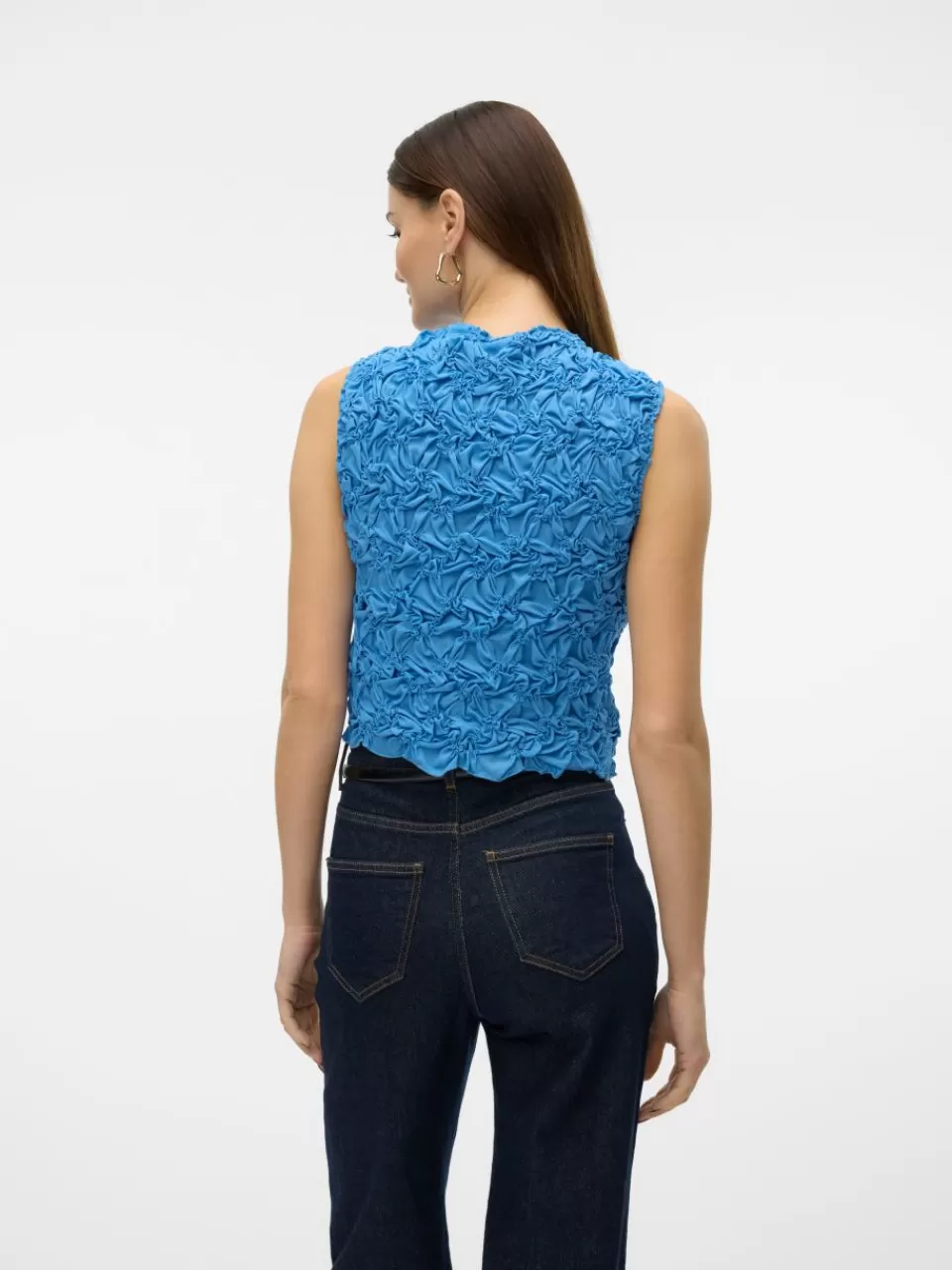 Outlet VERO MODA VMROSE Topp Blue Jasper