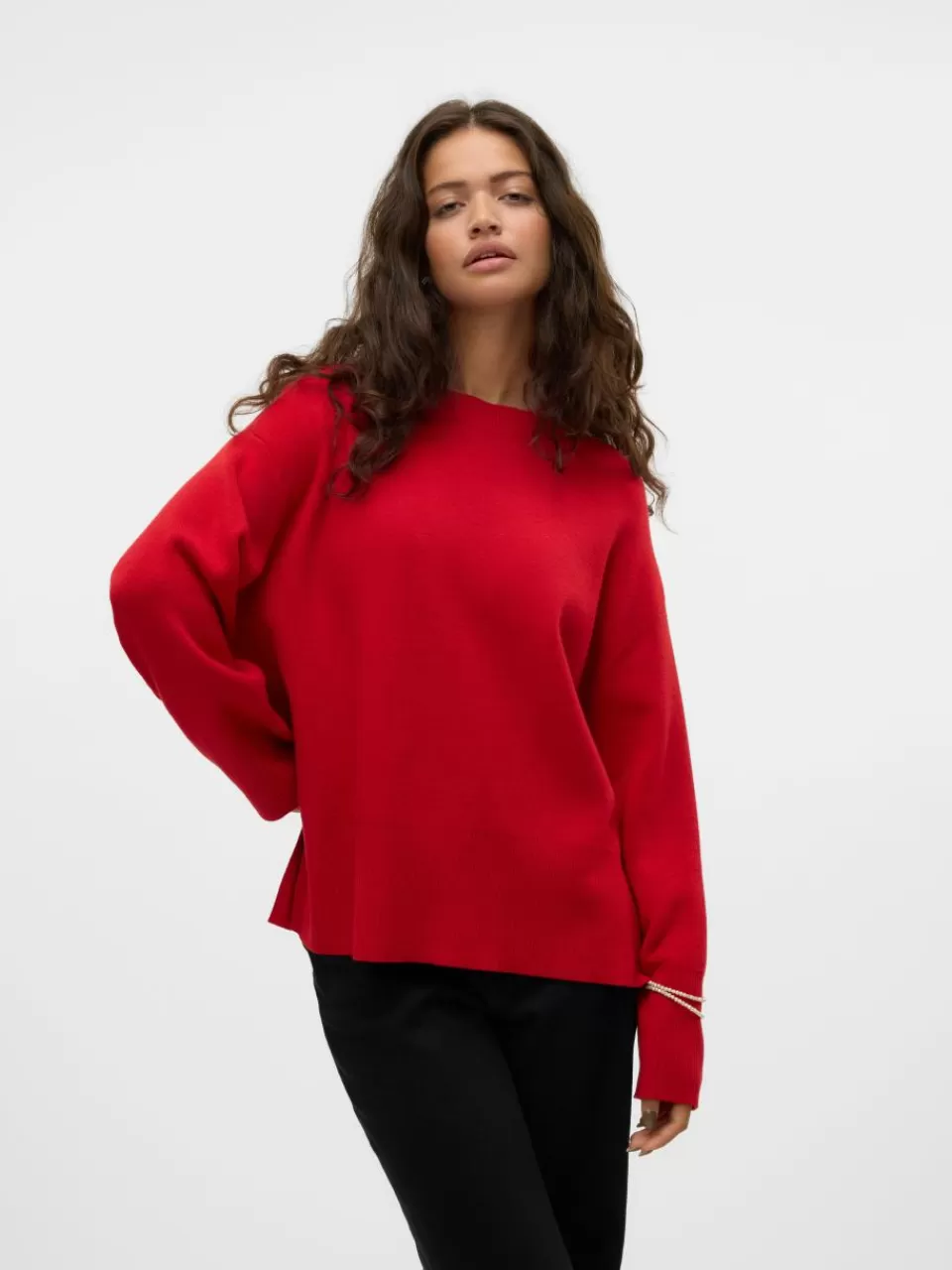 Discount VERO MODA VMSABA Genser Salsa