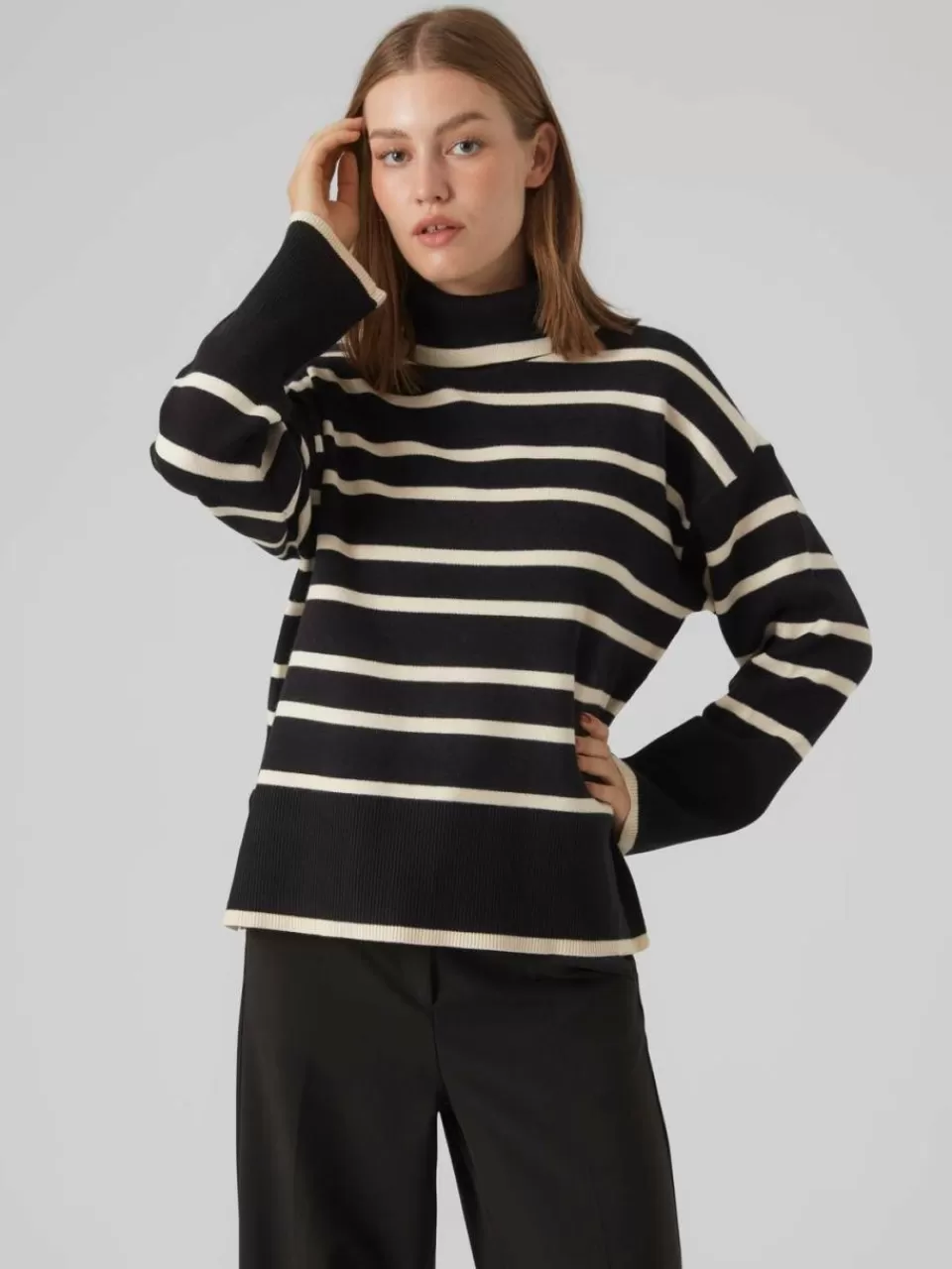 Hot VERO MODA VMSABA Genser Black