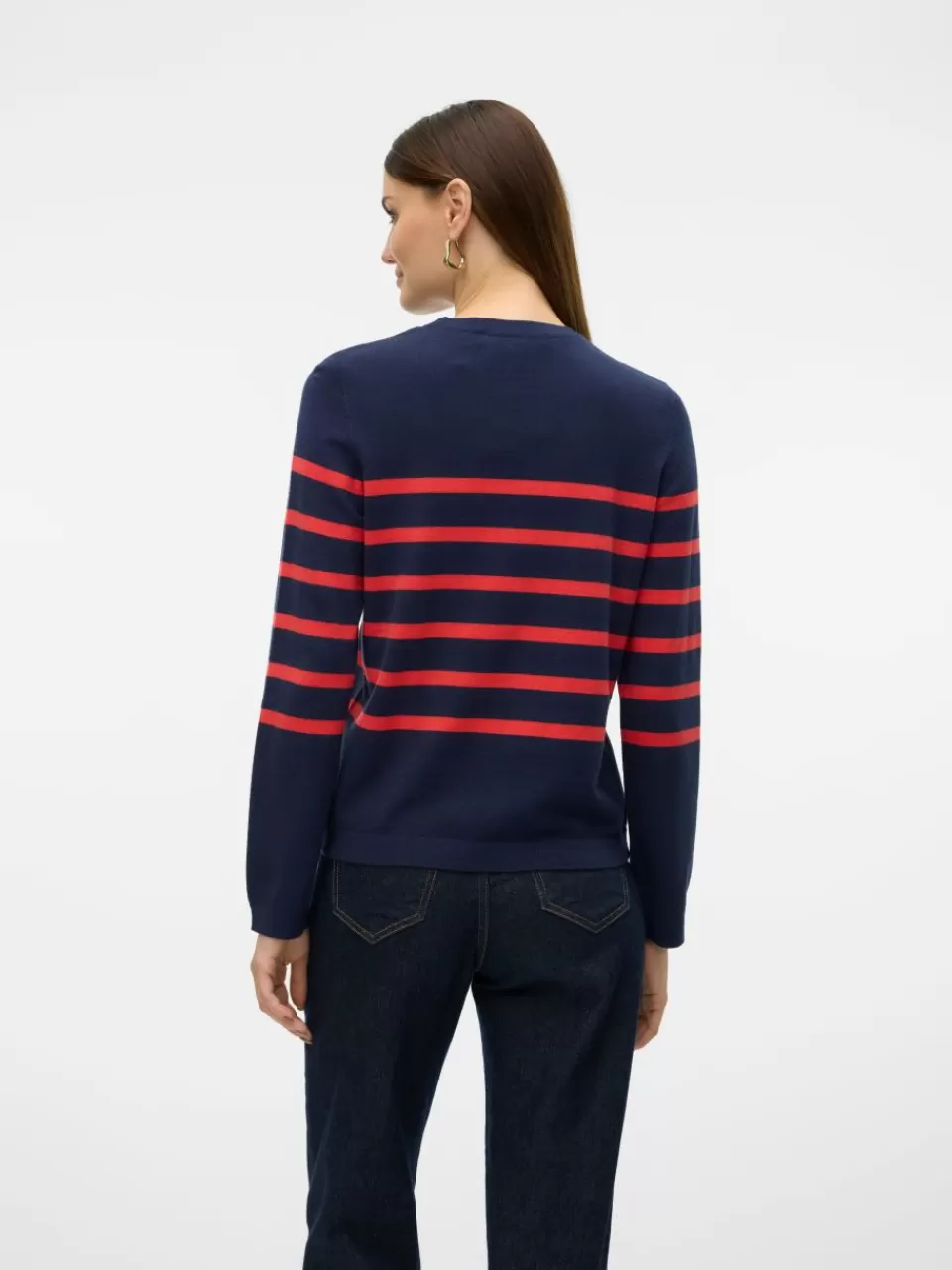 Shop VERO MODA VMSABA Genser Navy Blazer