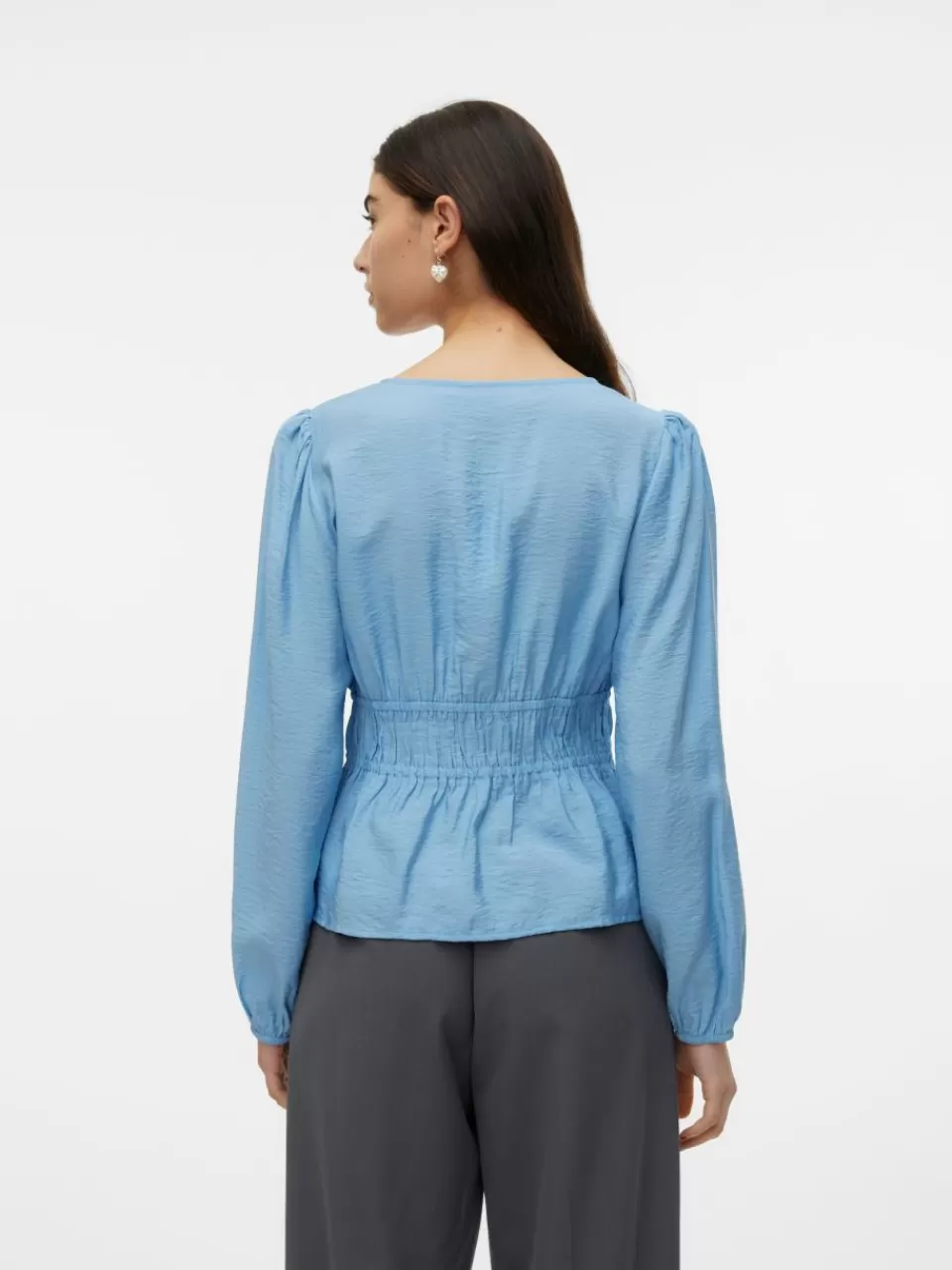 Online VERO MODA VMSOFIA Topp Dusk Blue