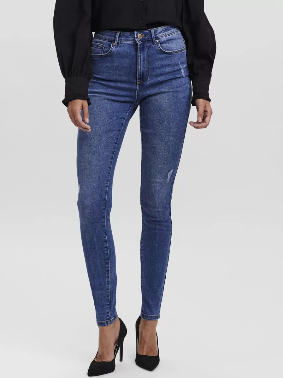 Online VERO MODA VMSOPHIA Skinny Fit Jeans Medium Blue Denim